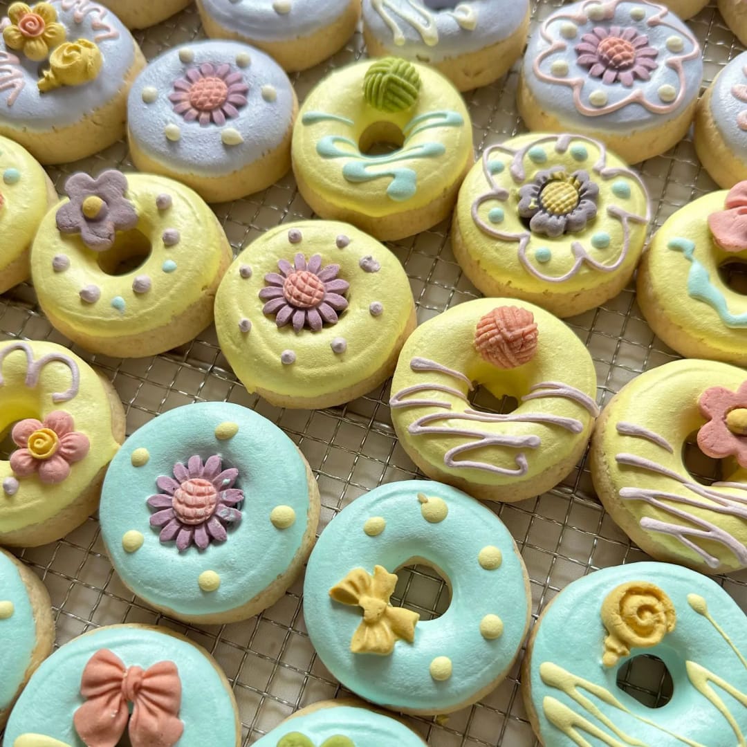 Goats milk donuts